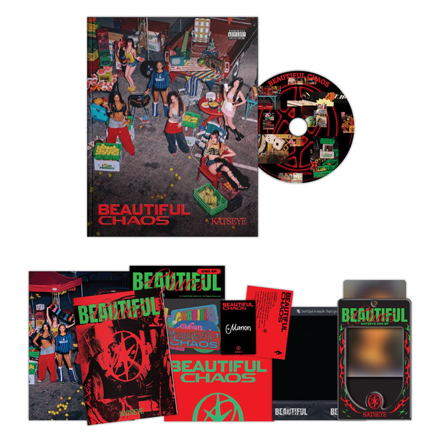 BEAUTIFUL CHAOS [Beautiful Version] + Photobook & Poster Set