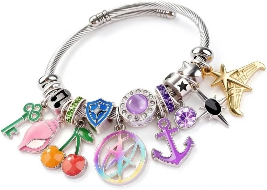 Bracelet with charm pendants